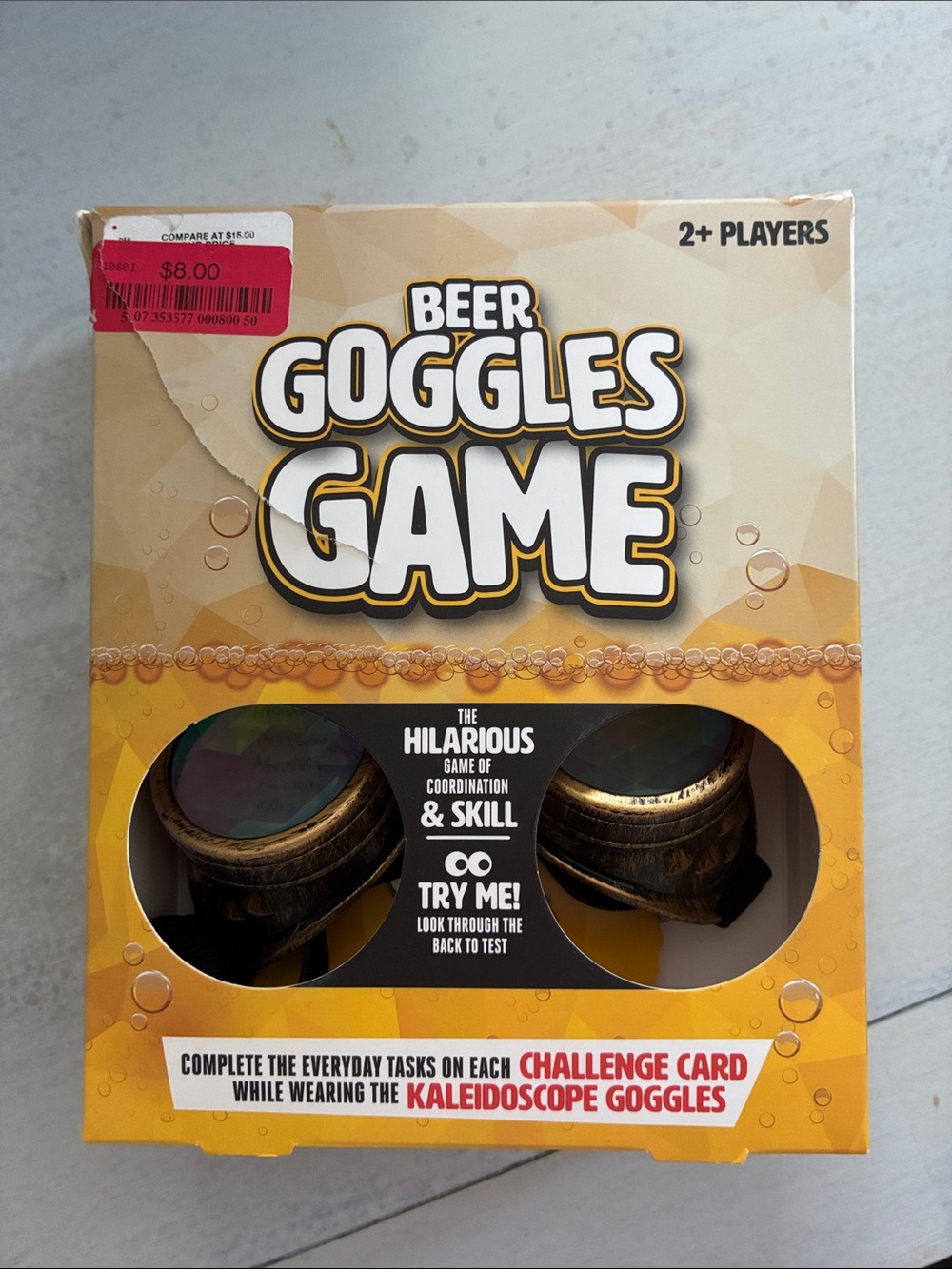 Game - Kaleidoscope Goggles Party Game (Yellow)